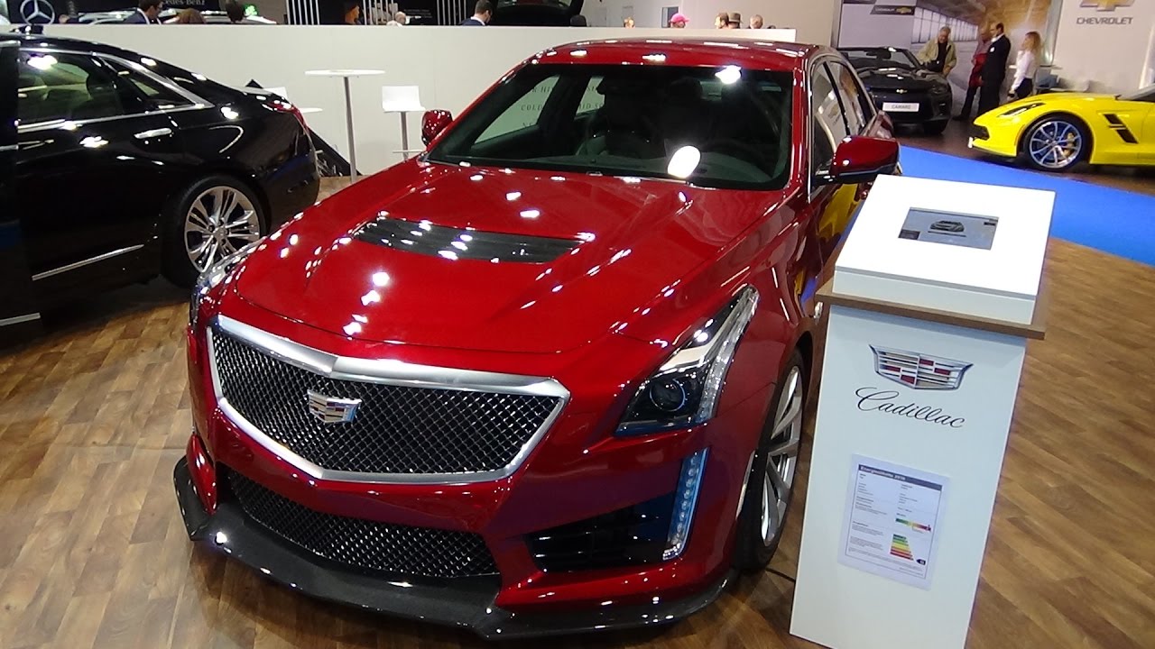 2017 Cadillac Cts V Sedan Exterior And Interior Zurich Car Show 2016