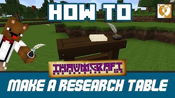 Making a Research Table - Thaumcraft 4.2 Minecraft 1.7.10 - Bear Games How To