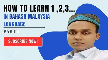 Malayu Bahasa number (1,2,3,...100) in Rohingya language