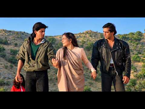 नाहर और शमशेर को देखकर याद आया पिछले जनम : करन अर्जुन ज़बरदस्त सीन | Shah Rukh Khan | Salman Khan