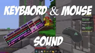 Minecraft KEYBOARD And MOUSE Sound!