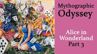 Alice in Wonderland. Part 3 #Coloring in 'Mythographic: Odyssey'#adultcoloring