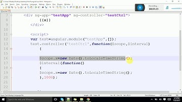 Interval Service In Angular JS