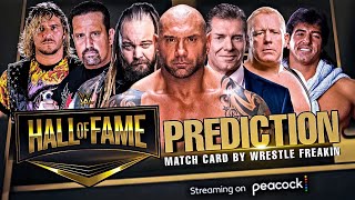 WWE Hall of Fame 2024 - Inductees Predictions HD | Wrestle Freakin