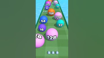 BALL RUN 2048 all levels gameplay walktrough android iOS