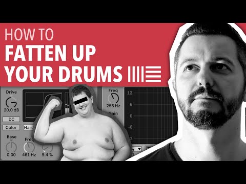 🔴 HOW TO FATTEN UP YOUR DRUMS | ABLETON LIVE