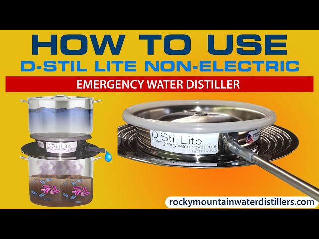 D-Stil Lite Emergency Non Electric Water Distiller