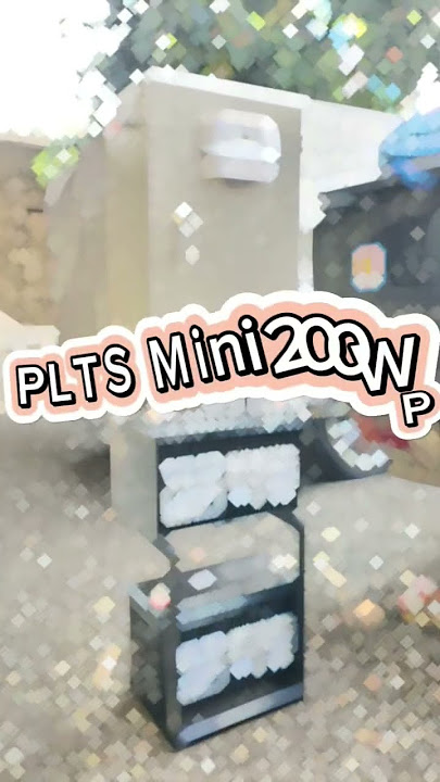 PLTS Mini 200WP. #plts #lamputenagasurya #fyp