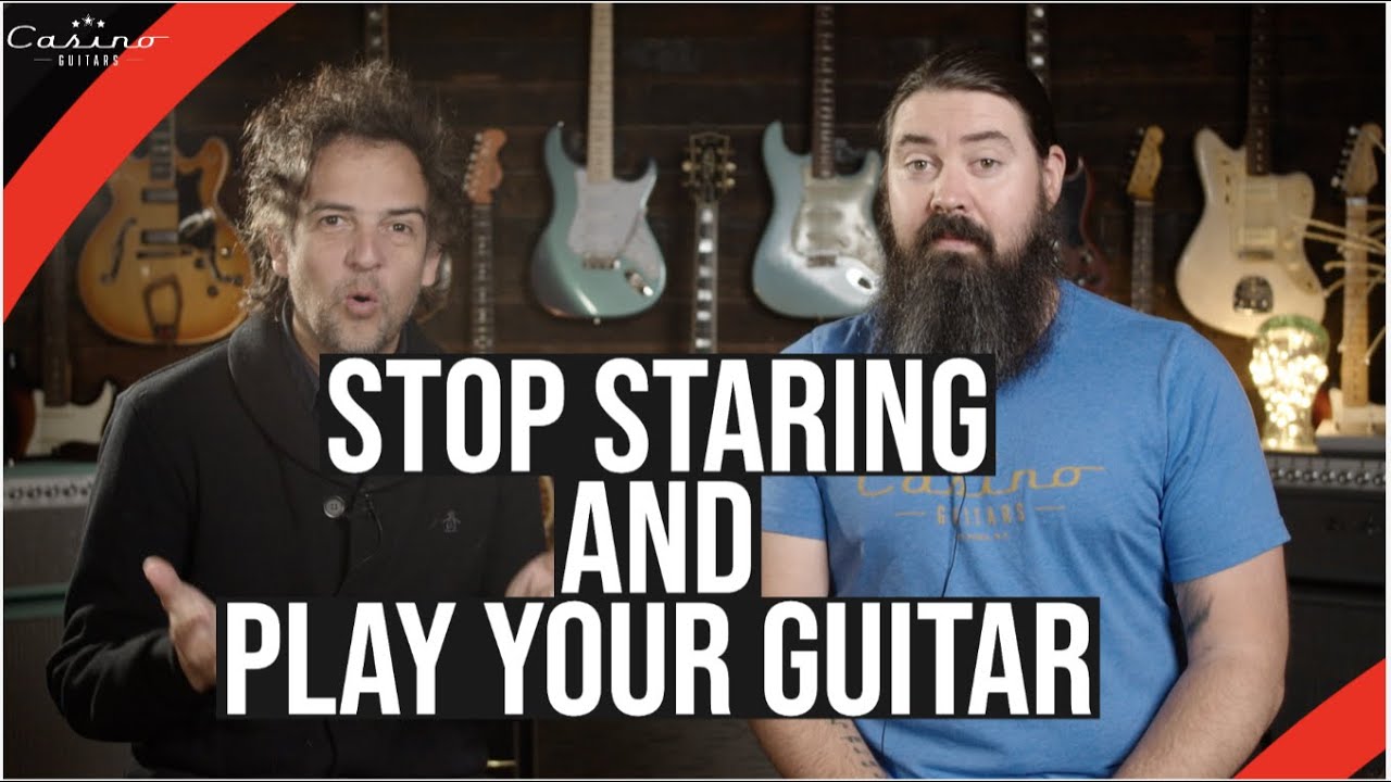 Stop Staring at your Guitar and just play it!