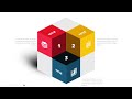 Create 3 Steps Cube Shaped Slide in PowerPoint | Tutorial 1019 | Free Template