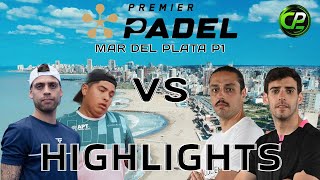 TOLITO & ALFONSO VS LIJO & DIESTRO - R64 Premier Padel Mar Del Plata P1 - HIGHLIGHTS