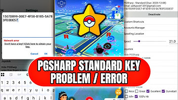 PGSHARP STANDARD KEY PROBLEM/ NETWORK ERROR SOLUTION POKEMON GO IN HINDI VIDEO BY OG SHENTOGO.