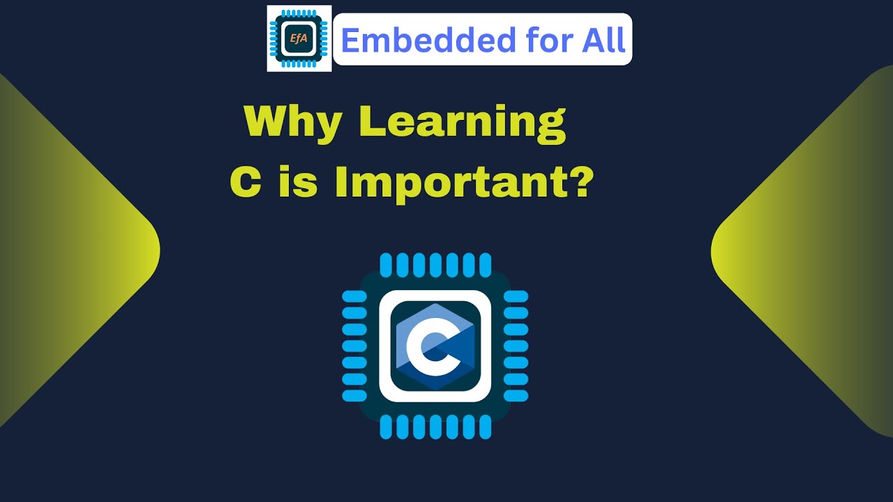Why Learning C is important for Embedded Systems: #cforembeddedsystems ...