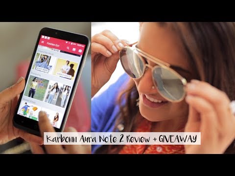 (CLOSED) WIN 2 MOBILE HANDSETS | Karbonn Aura Note 2 + Fashion Eye RevieW