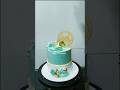 looking for a birthday cake Blue colour cake decorating short video 🌹🎁👍🎉😱❤️