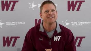 Stewart talks about what he expects from the team at this weekend's
lone star conference championships.