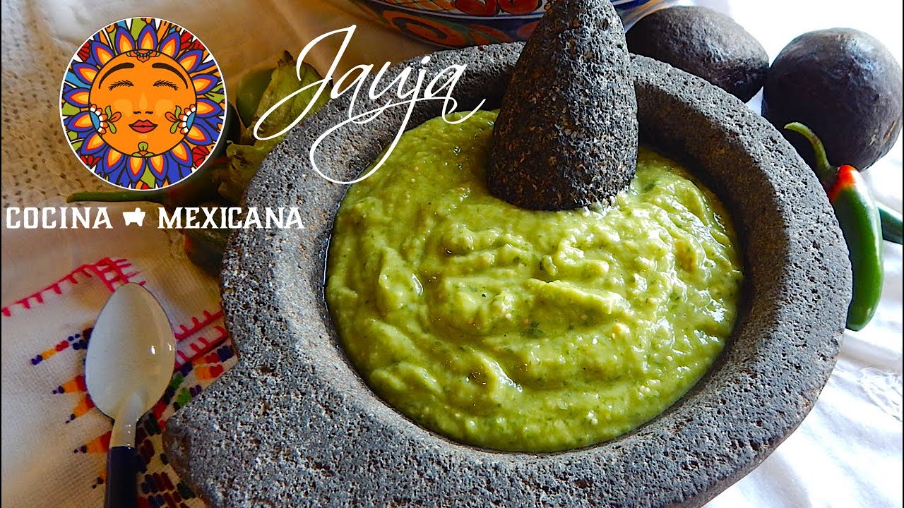 Avocado Tomatillo Green Salsa - Salsa Verde | Jauja Cocina Mexicana