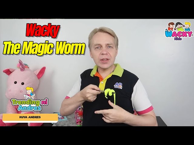 Wacky Worm is so amazing. How does it move? Is it a Magic Trick