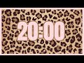 20 Minute Timer Deep Focus For Relaxing Studying And Working 