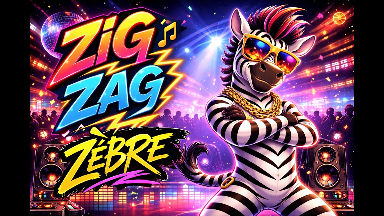 Zig Zag Zèbre - La Danse la Plus Swag! | Official Dance Challenge