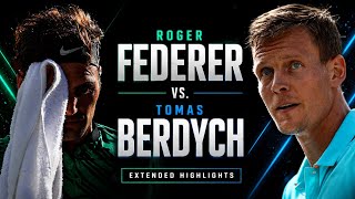 THE CLASSIC BEFORE THE CLASSIC! | Roger Federer v. Tomas Berdych | Miami 2017 QF Highlights 