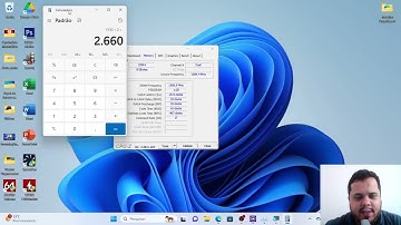 Como Saber a Frequência da Memoria Ram no CPU-Z (Fácil)