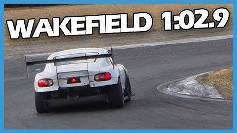 Wakefield Park // Record Best Lap: 1.02.9 // Mazda MX-5 Turbo NB
