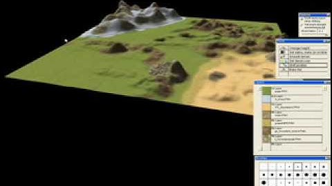 Extended Terrain XYZ Mapeditor: Creating huge landscape - Free Open Source Terrain Editor