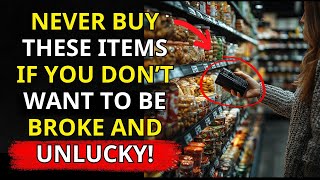 NEVER Buy These 7 Items in 2025 or Risk Losing Your Money and Luck All Year!