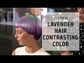 Lavender Hair with Contrasting Color | Let's Play Elumen Series | Goldwell Education Plus