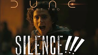 SILENCE!!! | Paul Atreides | Dune Part 2