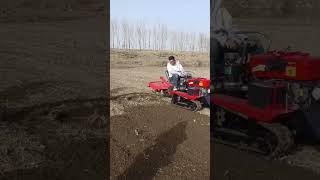 25Hp Tractor Tiller Machine Plow Rotary Tilling Planter Ditching Backfill #Tiller #Shorts
