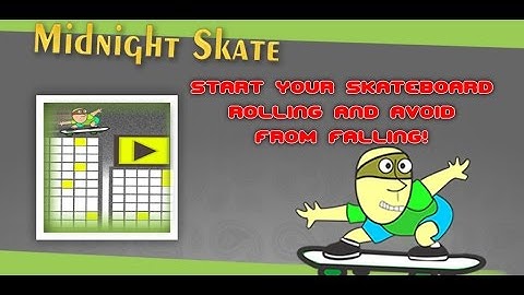 Midnight Skate Game Unity3D Game Project