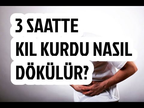 3 Saatte Kıl Kurdu Nasıl Dökülür? Vazelin Nasıl Kullanılır? Kıl Kurdunun Belirtileri Nelerdir?