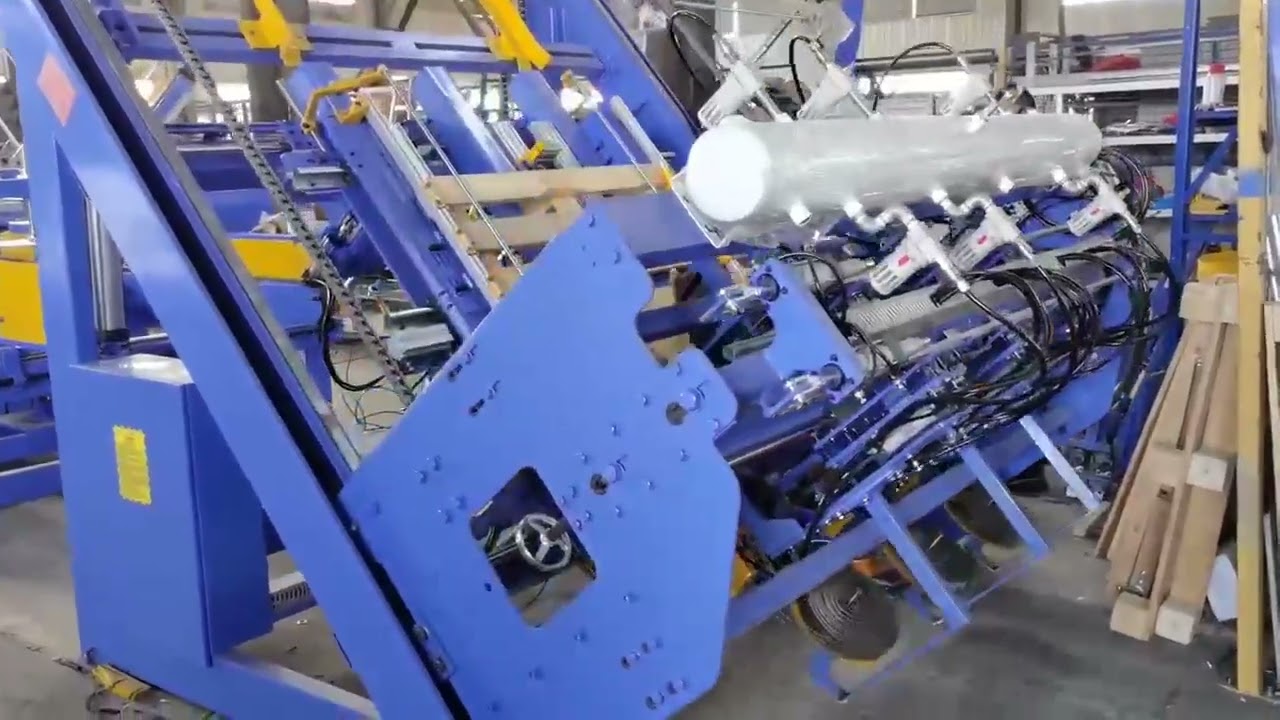 Euro Wood Pallet Automatic Production Line Wooden Pallet Nailing Machine