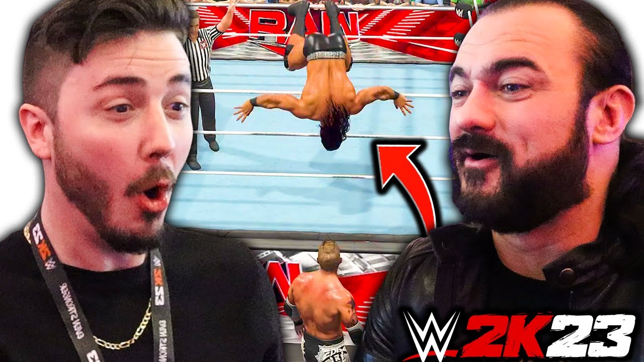 I Played WWE 2K23 with Drew McIntyre!