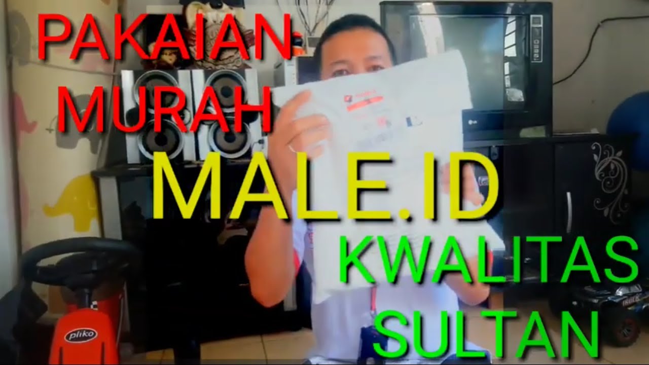 Review Test MALE ID Pakaian  Murah Kwalitas Sultan  Review 