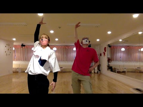 リズムダンス３つ目。今回も初見でやってみた。