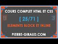 Cours complet html et css 2571  les types block et inline