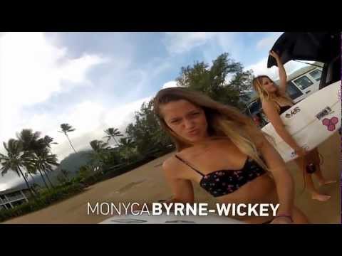 GoPro HD HERO Alana and Monyca Surfing Hawaii