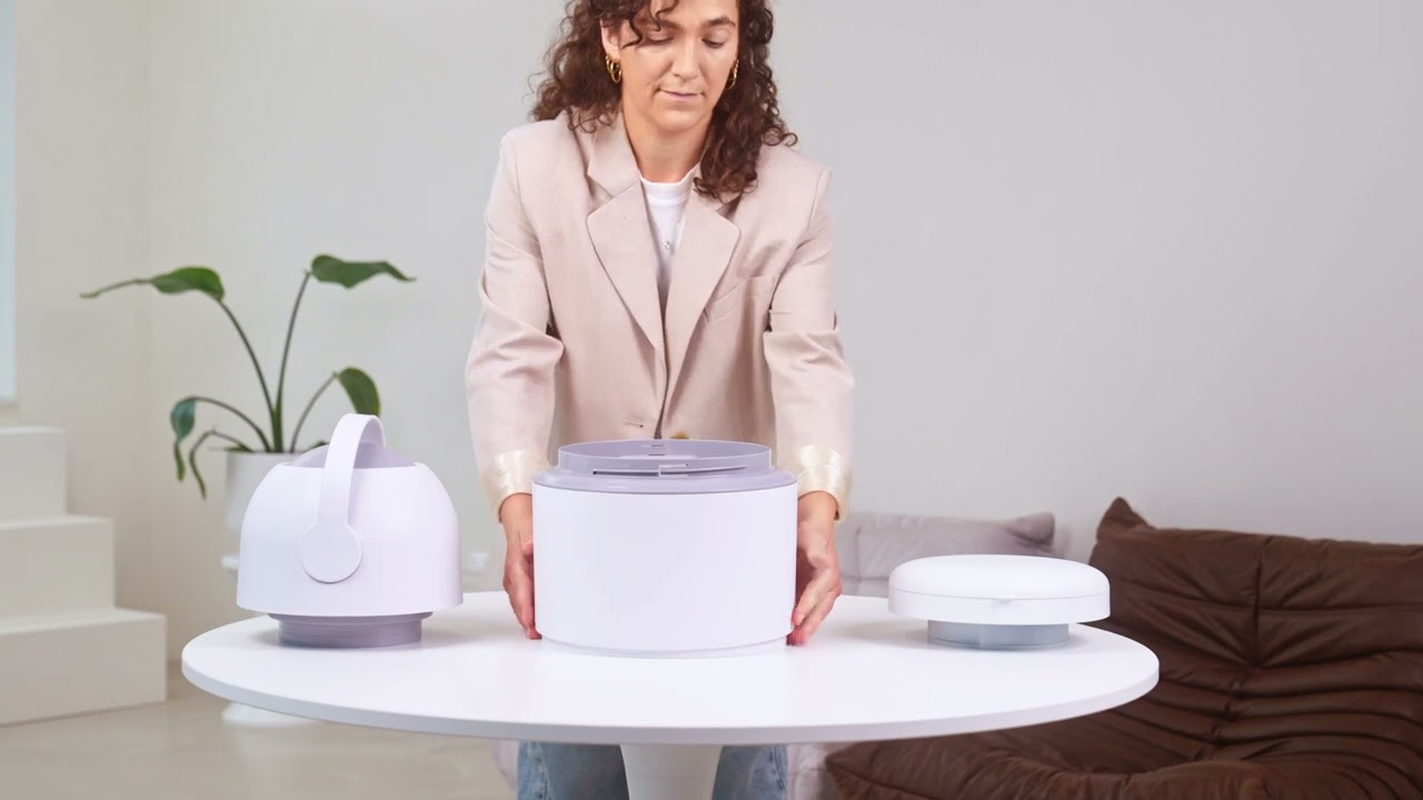How to use the Heka and Thoth telescopic nappy bins