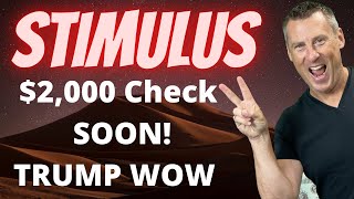 TRUMP DEMANDS $2000 Second Stimulus Check Update $900 Billion Stimulus Package SSI SSDI Unemployment