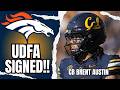 UNDRAFTED: Denver Broncos Sign UDFA Cal CB Brent Austin!!!