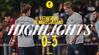 Highlights: Vatanspor - FC Nordsjælland