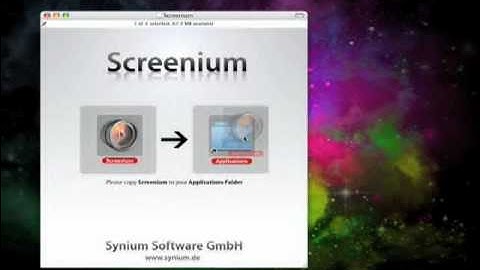 Screenium tutorial