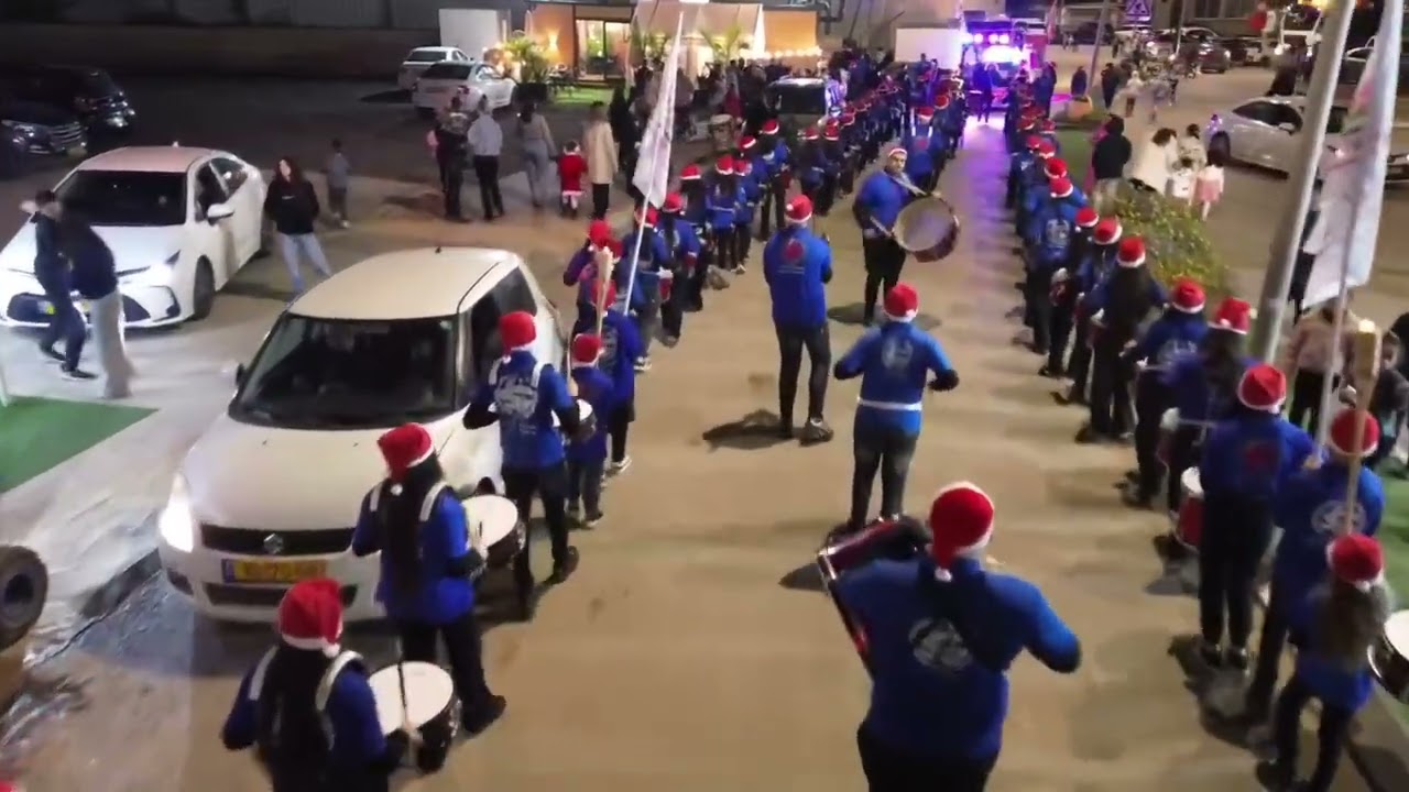 استعراض رأس السنة 2026 - قرية المزرعة 