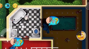 Robbery Bob: CHAPTER 9 - EXTRAS Level 5 , 100% iOS/Android Walkthrough