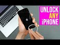 How to unlock an iphone  2024 compatible  iphone 12 iphone 11 iphone xs etc