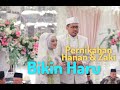 Pernikahan Hanan & Zaki Bikin Haru