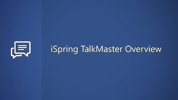 iSpring TalkMaster Overview (Suite)